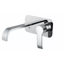   Bugnatese Tess falsík alatti mosdócsaptelep 17 cm-es kifolyóval click-clack leeresztővel, króm 9643SCCR