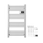 BVF Kobe 500W elektromos törölközőszárító radiátor 54x96 cm digitális termosztáttal, fehér KOBEW05
