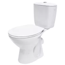   Cersanit President Monoblokkos WC csésze hátsó kifolyással, oldalsó beketösésű tartállyal és duroplast ülőkével K08-038