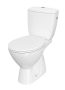 Cersanit Kaskada Kompakt monoblokkos WC alsó kifolyással, oldalsó vízbekötés, ülőkével K100-207