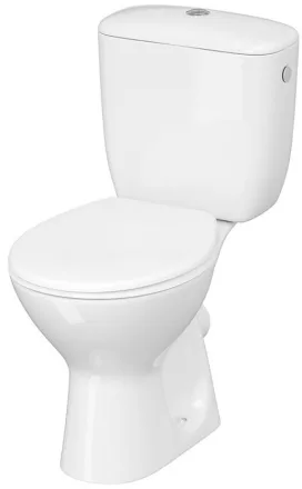Cersanit President hátsó kifolyású monoblokk WC csésze tartállyal és antibakteriális duroplast ülőkével, fehér K100-394