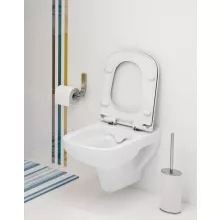   Cersanit Colour perem nélküli fali WC, CleanOn technológiával, ülőke nélkül K103-024