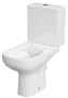 Cersanit Colour Cleanon kompakt perem nélküli mélyöblítésű WC, hátsó kifolyású, ülőke nélkül K103-026