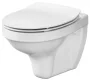 Cersanit Delfi mélyöblítésű fali kerámia WC csésze 36x52 cm, fehér K11-0021