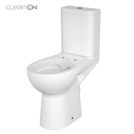 Cersanit Etiuda perem nélküli kompakt WC mozgáskorlátozottak számára, ülőke nélkül K11-0221