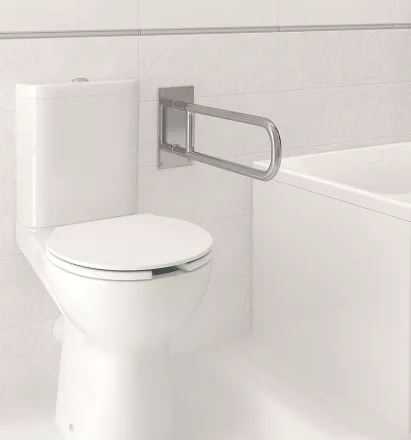 Cersanit Etiuda perem nélküli kompakt WC mozgáskorlátozottak számára, ülőke nélkül K11-0221