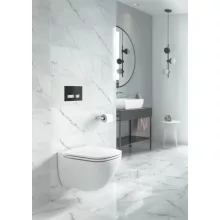   Cersanit Caspia Cleanon perem nélküli fali WC, hátsó kifolyású, ülőke nélkül K11-0233