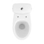 Cersanit Cersania Simpleon Kompakt monoblokkos hátsó kifolyású  WC csésze csökkentett peremmel, vízbevezetés oldalt, duroplast ülőkével K11-2337