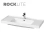 Cersanit Crea Rocklite kerámia mosdó 100x46 cm túlfolyóval fehér K114018