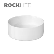   Cersanit Crea pultra ültethető kör alakú Rocklite mosdótál 38 cm, fehér K114020