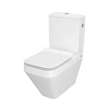   Cersanit Crea szögletes perem nélküli monoblokk WC K114-022