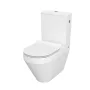 Cersanit Crea ovális perem nélküli monoblokk WC K114-023