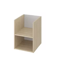   Cersanit Moduo kiegészítő nyitott fali polc 40 cm, mosdópult alá K116-019