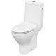Cersanit Moduo perem nélküli monoblokk WC Vario kifolyású, tartállyal és ülőkével K116-029