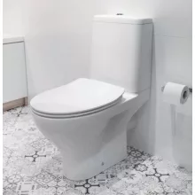  Cersanit Moduo Perem nélküli Monoblokkos kerámia WC szett vario kifolyású, fehér K116-032
