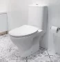 Cersanit Moduo Perem nélküli Monoblokkos kerámia WC szett vario kifolyású, fehér K116-032