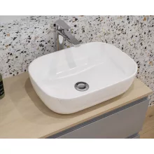   Cersanit Moduo 55cm szögletes alakú pultra tehető mosdó K116-050