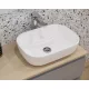 Cersanit Moduo 55cm szögletes alakú pultra tehető mosdó K116-050