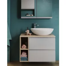   Cersanit Moduo ovális alakú pultra ültethető 56 cm mosdó, fehér K116-052