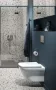 Cersanit Larga perem nélküli fali WC csésze ülőke nélkül, fehér K120-004