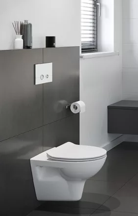 Cersanit Parva CleanOn perem nélküli függő WC csésze, ülőke nélkül K27-061