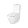 Cersanit Remo Pro kompakt WC szett modern szögletes kialakítással és Tornado öblítési rendszerrel.