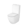Cersanit Pro Oval falhoz illeszkedő kompakt WC modern Tornado öblítési rendszerrel.