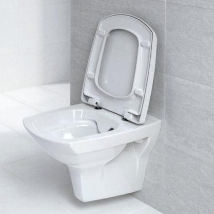 Cersanit Carina Cleanon peremnélküli fali WC csésze K31-046