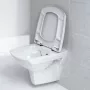 Cersanit Carina Cleanon peremnélküli fali WC csésze K31-046