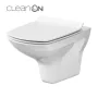 Cersanit Carina Cleanon peremnélküli fali WC csésze K31-046