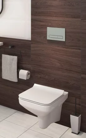 Cersanit Como Cleanon perem nélküli fali WC csésze ülőke nélkül K32020