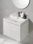 Cersanit City kerámia mosdó csaplyukkal és túlfolyóval 70x45 cm, fehér K35-007