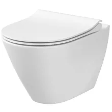   Cersanit City fali WC csésze rejtett rögzítéssel és Cleanon technológiával, ülőke nélkül K35025