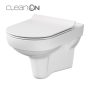 Cersanit City mélyöblítésű fali WC csésze Cleanon technológiával, ülőke nélkül K35028