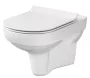 Cersanit City mélyöblítésű fali WC csésze Cleanon technológiával, ülőke nélkül K35028