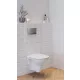 Cersanit Arteco öblítőperem nélküli fali kerámia WC csésze, fehér K667-053