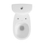 Cersanit Arteco Cleanon Monoblokkos WC csésze hátsó kifolyással, alsó bekötésű tartállyal és duroplast ülőkével K667-056