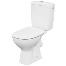   Cersanit Arteco Cleanon Kompakt WC csésze oldalsó bekötéssel és polipropilén ülőkével K667069