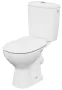 Cersanit Arteco Cleanon Kompakt WC csésze oldalsó bekötéssel és polipropilén ülőkével K667069