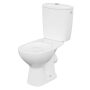 Cersanit Arteco Cleanon Kompakt WC csésze oldalsó bekötéssel és polipropilén ülőkével K667069