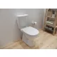 Cersanit Arteco CleanOn kompakt WC csésze szett alsó kifolyással oldalsó bekötéssel és Soft-Close ülőkével K667-075