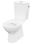 Cersanit Arteco CleanOn kompakt WC csésze szett alsó kifolyással oldalsó bekötéssel és Soft-Close ülőkével K667-075