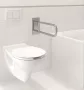 Cersanit Etiuda perem nélküli fali WC mozgáskorlátozottak számára, ülőke nélkül K670-002