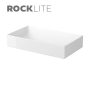 Cersanit Inverto Rocklite 60 szögletes kerámia mosdótál, túlfolyó nélkül K671-008