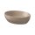 Cersanit Larga ROCKLITE kerámia mosdótál 50,5x38,5 cm, túlfolyó nélkül, matt barna K677-052