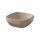 Cersanit Larga ROCKLITE kerámia mosdótál 38x38 cm, túlfolyó nélkül, matt barna K677-058 KIFUTÓ TERMÉK