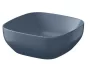 Cersanit Larga ROCKLITE kerámia mosdótál 38x38 cm, túlfolyó nélkül, matt kék K677-064