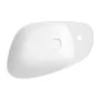 Cersanit Kontra 60 kerámia mosdótál csaplyukkal és túlfolyó nélkül, fehér K682-002