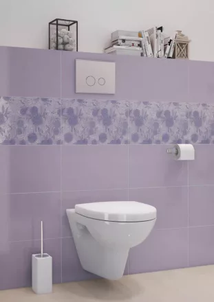 Cersanit Parva CleanOn perem nélküli függő WC csésze, könnyen levehető antibakteriális duroplaszt ülőkével K701-015