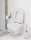 Cersanit Colour perem nélküli fali WC, CleanOn technológiával, lágyan záródó ülőkével K701-042
